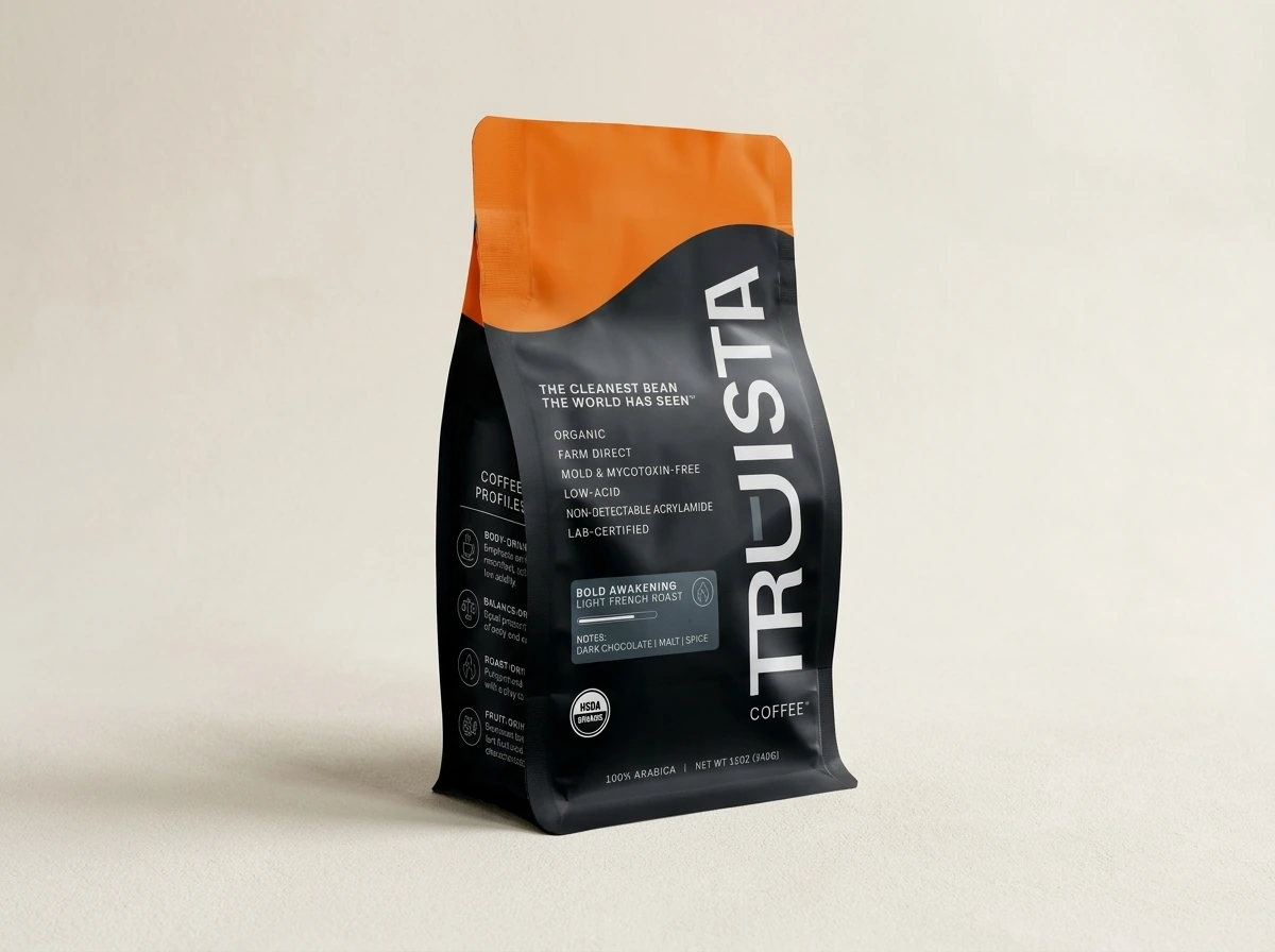 Truista Bold Awakening Acrylamide Free Coffee