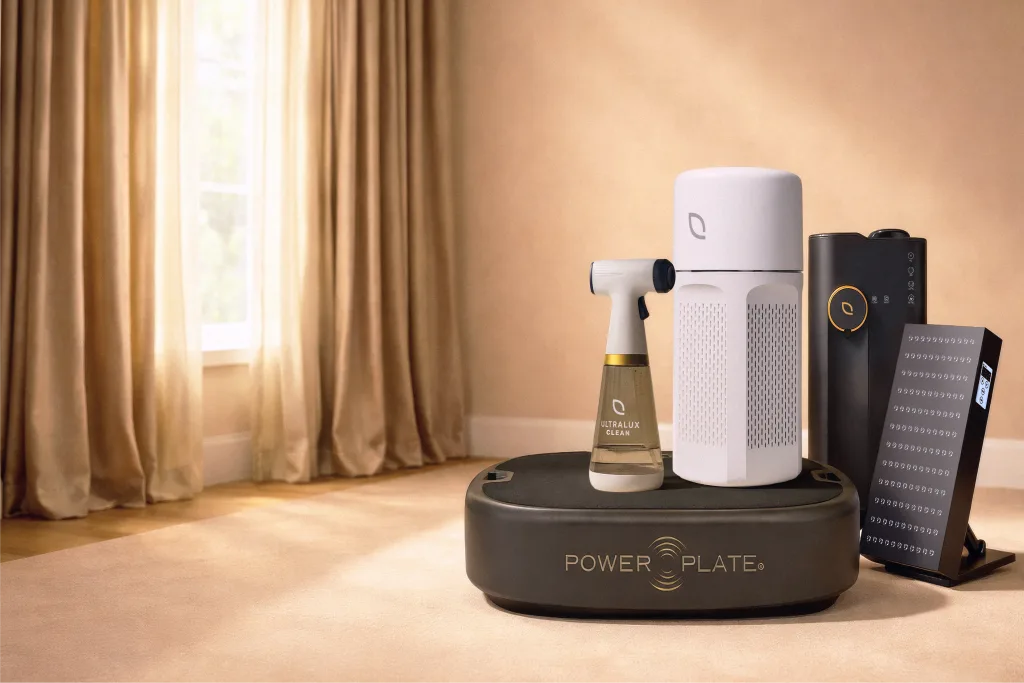 UltraLux wellness technology in a home environment
